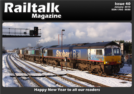 Railtalk Magazine, and What Another Brilliant Month It Has Been