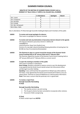 Whitehill Town Council