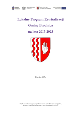Lokalny Program Rewitalizacji Gminy Brodnica Na Lata 2017-2023