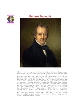 Benjamin Tappan, Jr