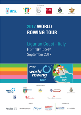 2017 WORLD ROWING TOUR Ligurian Coast