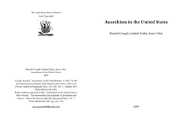 Anarchism in the United States