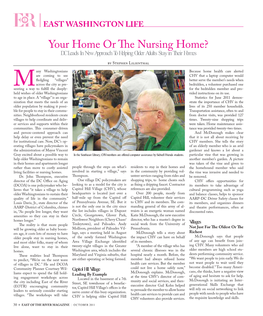 Your Home Or the Nursing Home?