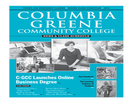 Columbia-Greene Community College Spring 2016 Newsletter
