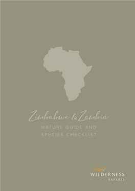 Species Checklist