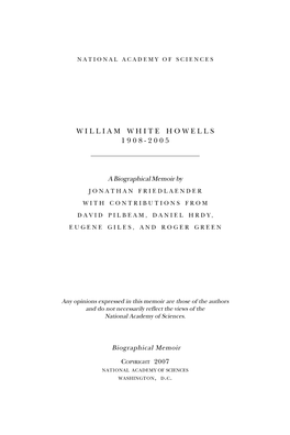 William Howells