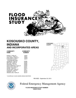 Kosciusko County, Indiana and Incorporated Areas