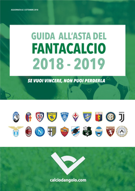 Fantacalcio 2018 - 2019