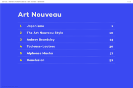 ART NOUVEAU / Overview I / Lii