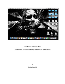 Social Horror and Social Media