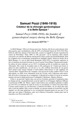 Samuel Pozzi-J.BATTIN Mise En Page 1 25/08/17 15:50 Page287
