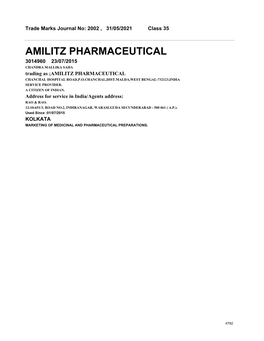 Amilitz Pharmaceutical