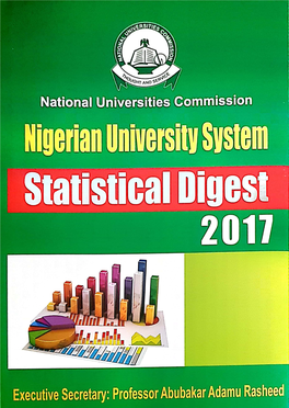 Nigerian University System Statistical Digest, 2017 I