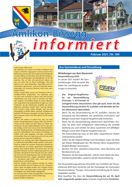 Mitteilungsblatt Februar 2021.Pdf