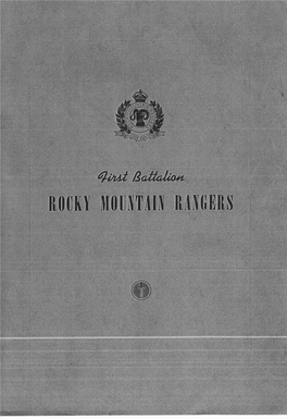 The Rocky Mountain Rangers