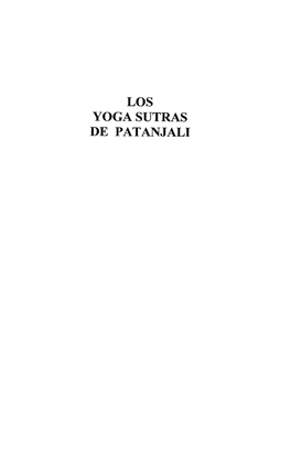 Sivananda-Yoga Sutras Patañjali