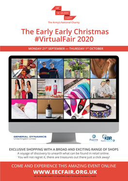 The Early Early Christmas #Virtualfair 2020