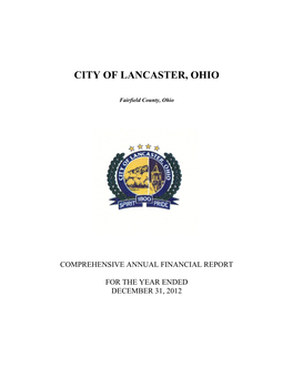 City of Lancaster, Ohio