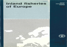 Inland Fisheries TECHNICAL PAPER of Europe 52