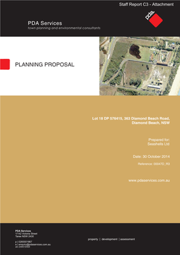 Planning Proposal