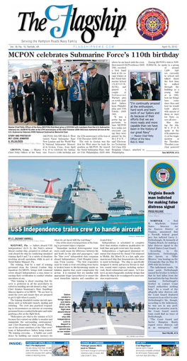 USS Independence Trains Crew to Handle Aircraft Virginia, Announced That a Norfolk Federal Grand Photo by Lt
