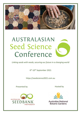 Linking Seeds with Needs; Securing Our Future in a Changing World 6Th