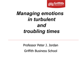 Managing Emotions in Turbulent and Troubling Times