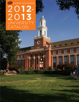 University Catalog 2012-2013 University Catalog