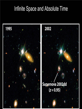 Infinite Space and Absolute Time the “Discovery” of Galaxies