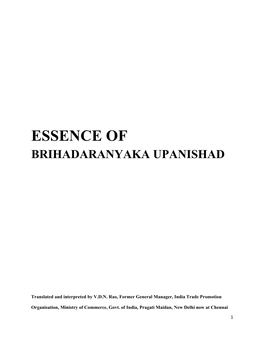 Brihadaranyaka Upanishad