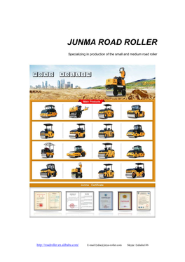 Junma Road Roller