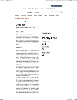 Ukraine | Freedom House