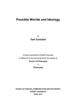 Possible Worlds and Ideology