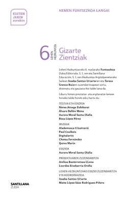 Gizarte Zientziak