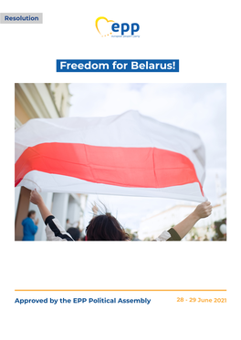 Freedom for Belarus!