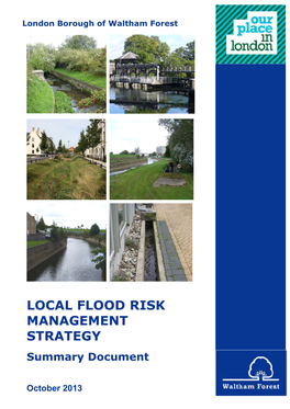 Local Flood Risk Management Strategy Summary