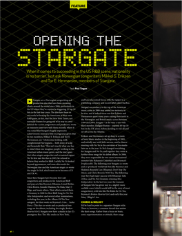 Opening the Stargate Issue 74