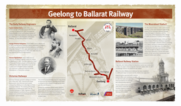 Geelong to Ballarat Railway