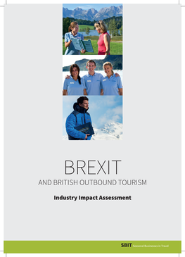 Brexit and British Outbound Tourism Industry Impact Assessment