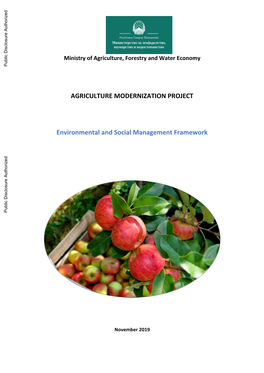 Agriculture Modernization Project