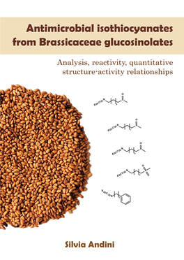 Antimicrobial Isothiocyanates from Brassicaceae Glucosinolates