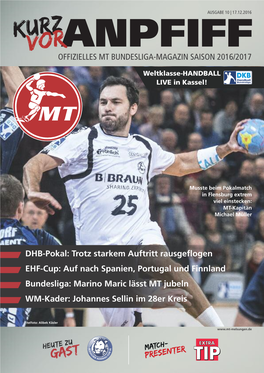 Offizielles Mt Bundesliga-Magazin Saison 2016/2017