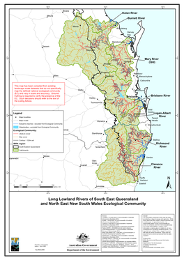 Long Lowland Rivers of South East Queensland and North West New