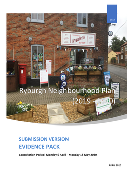 Ryburgh Neighbourhood Plan Working Group