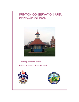 Frinton Conservation Area Management Plan