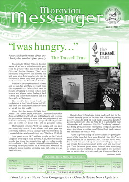 “I Was Hungry…” 11/12 PEC BMB and Estates Our Roof and Yet You Have Promised to Be with Us, Even to the End of the Property Meeting