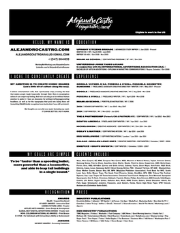 Download Resumé