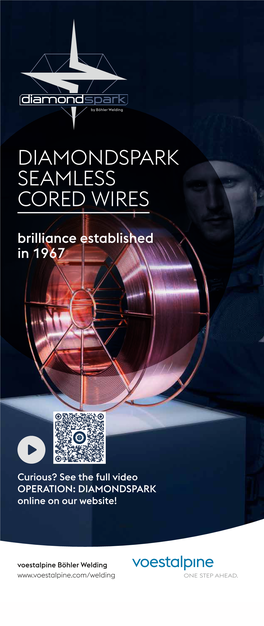 DIAMONDSPARK SEAMLESS CORED WIRES Brilliance Established in 1967