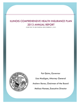 2013 Annual Report for the Year Ending December 31, 2013