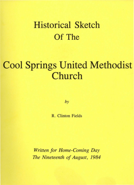 Cool Springs United Methodist Church